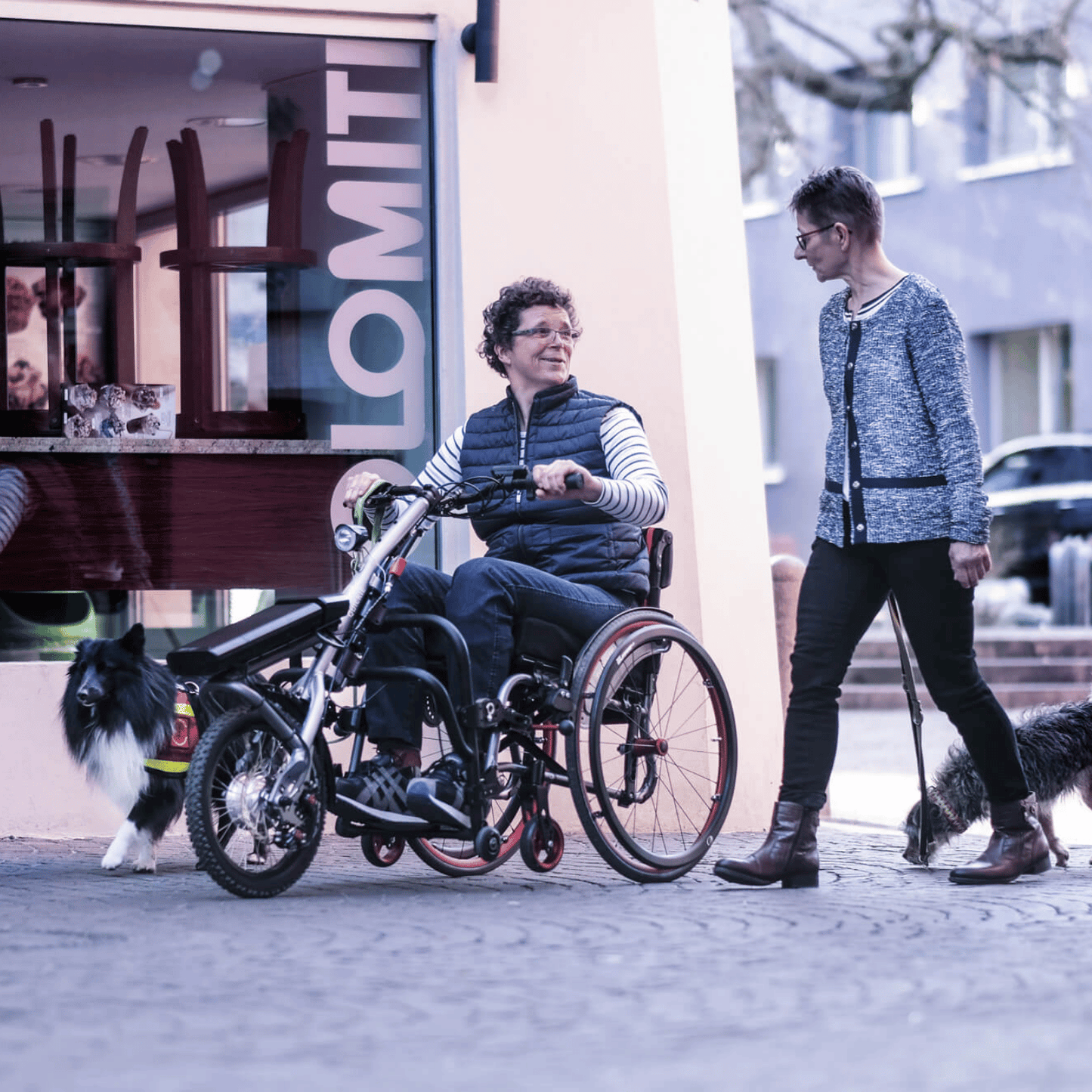 Quickie Life F Folding Wheelchair