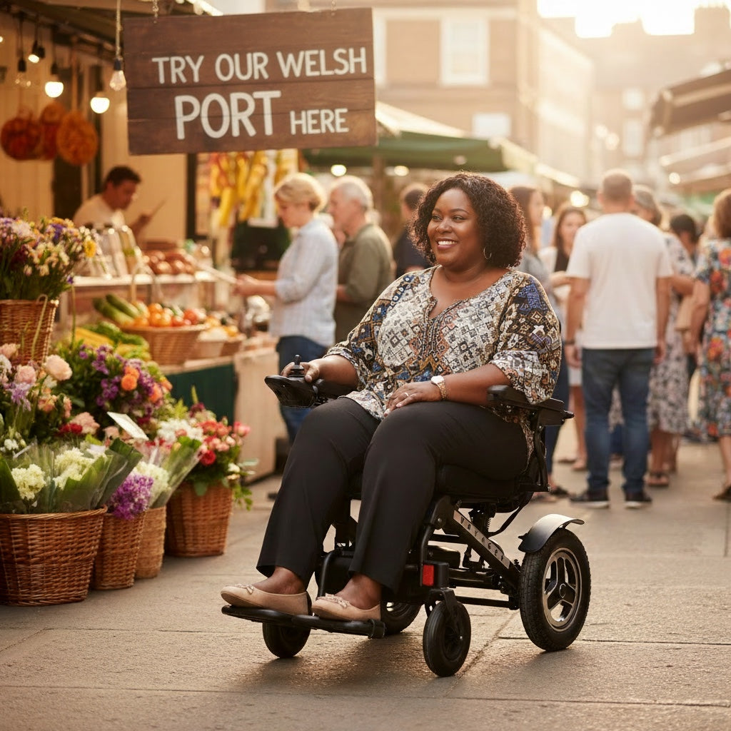 iM.4 Voyager Folding Electric Wheelchair