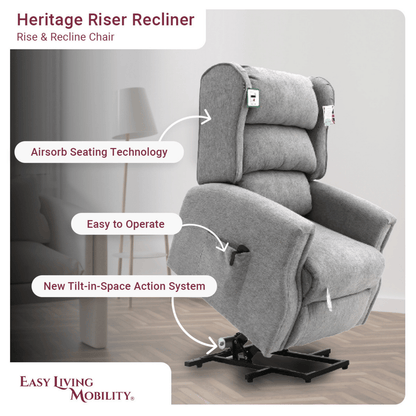 Heritage Dual Motor Riser Recliner Chair