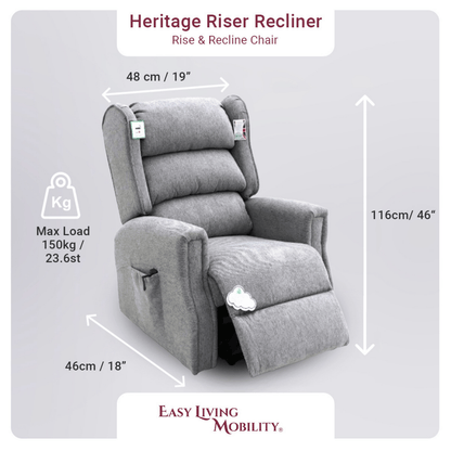 Heritage Dual Motor Riser Recliner Chair
