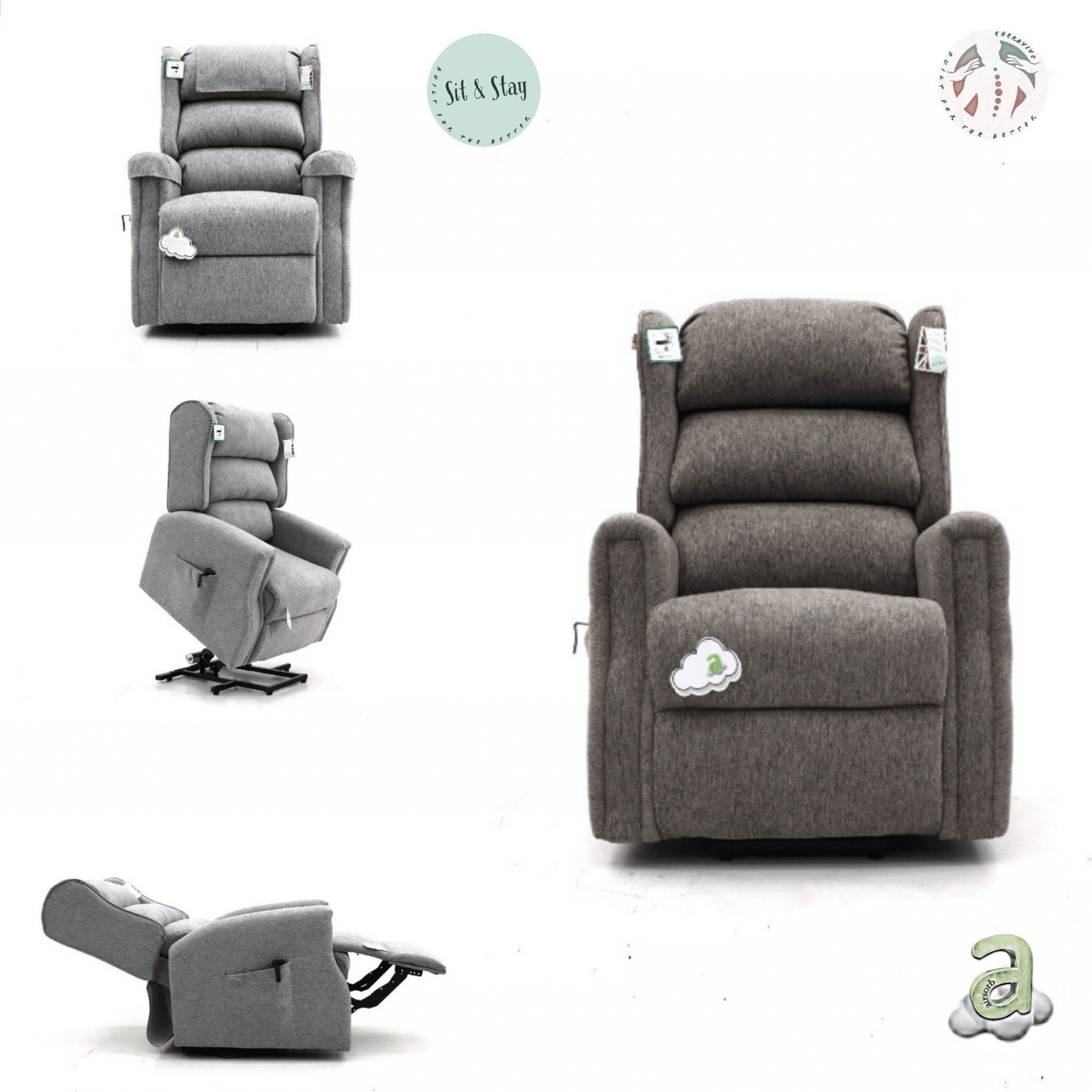 Heritage with Heat & Massage Riser Recliner Chair
