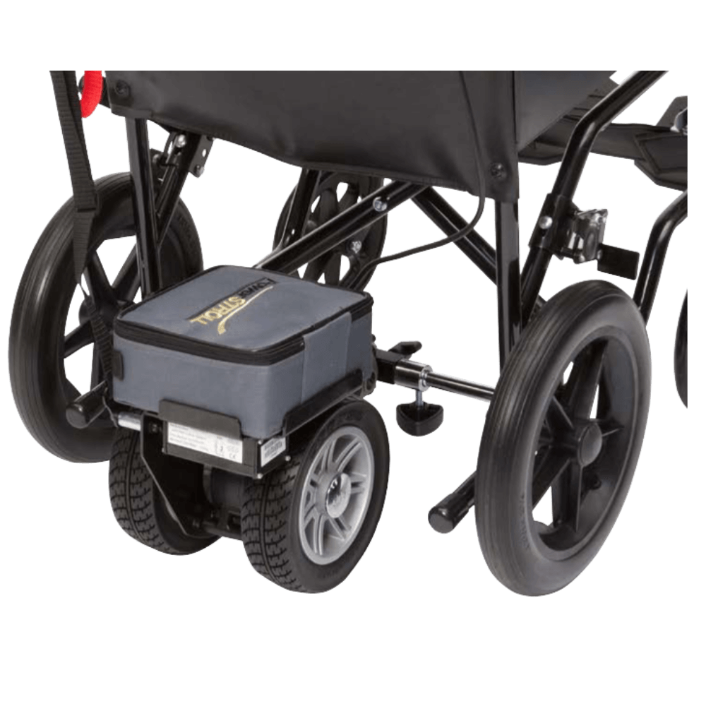 Wheelchair Power Assist Inc Reverse Dual Wheel attachment