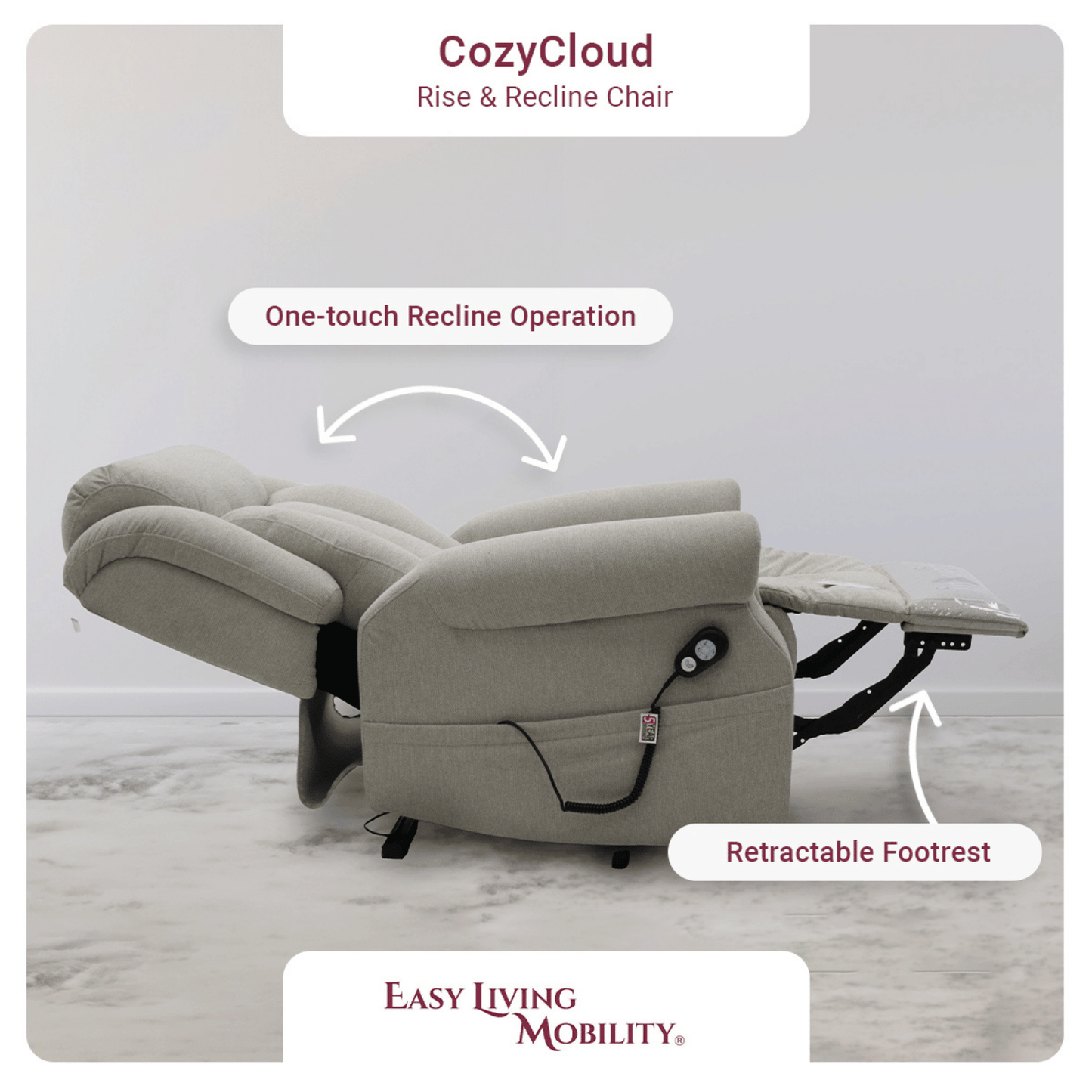 CozyCloud Riser Recliner Chair