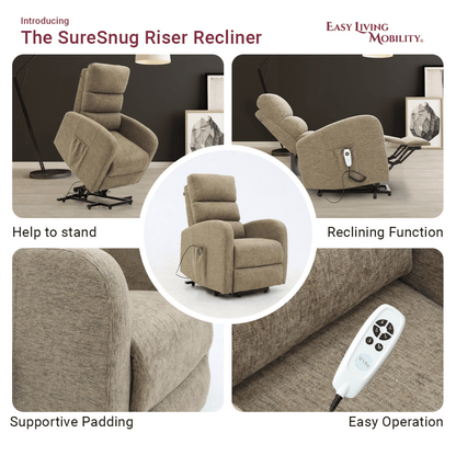 SureSnug Dual Motor Riser Recliner Chair