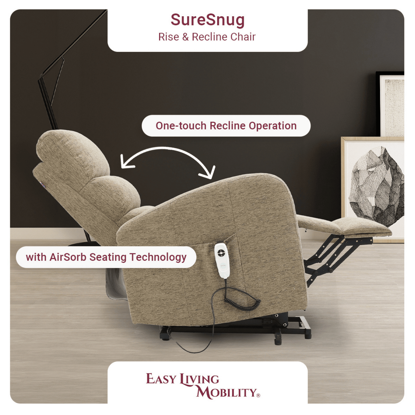 SureSnug Dual Motor Riser Recliner Chair