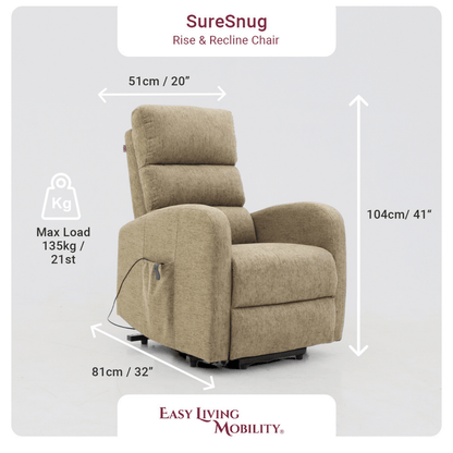 SureSnug Dual Motor Riser Recliner Chair