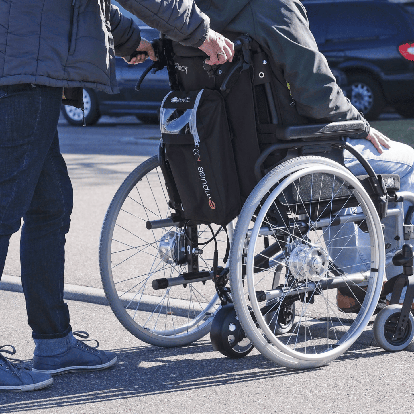 Sunrise Medical Empulse R20 Wheelchair Push Assist Add On