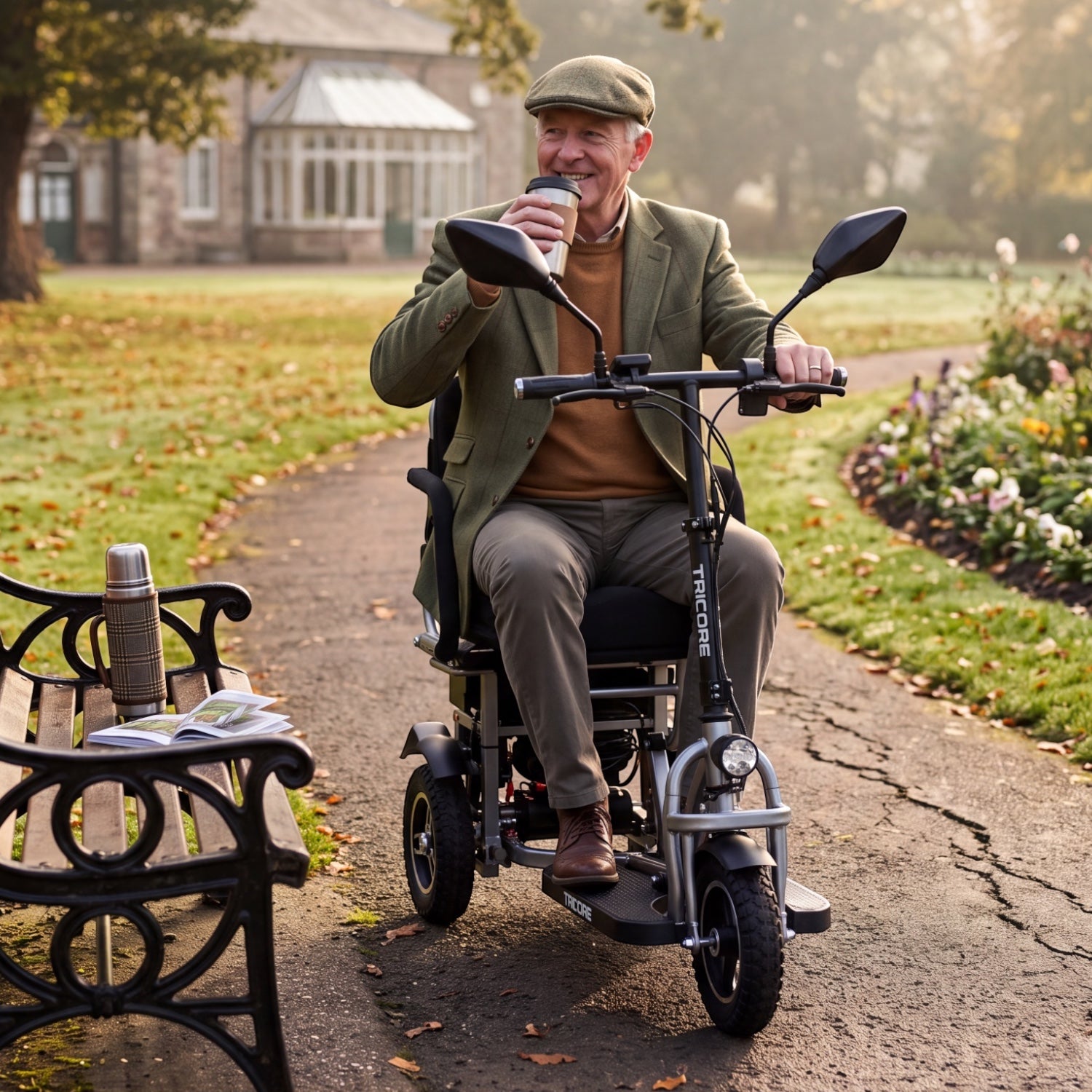 Tri-Core Folding Mobility Scooter