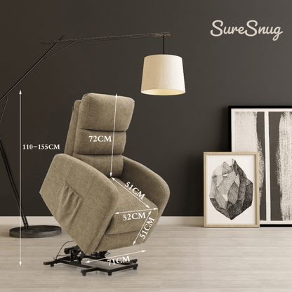 SureSnug Dual Motor Riser Recliner Chair