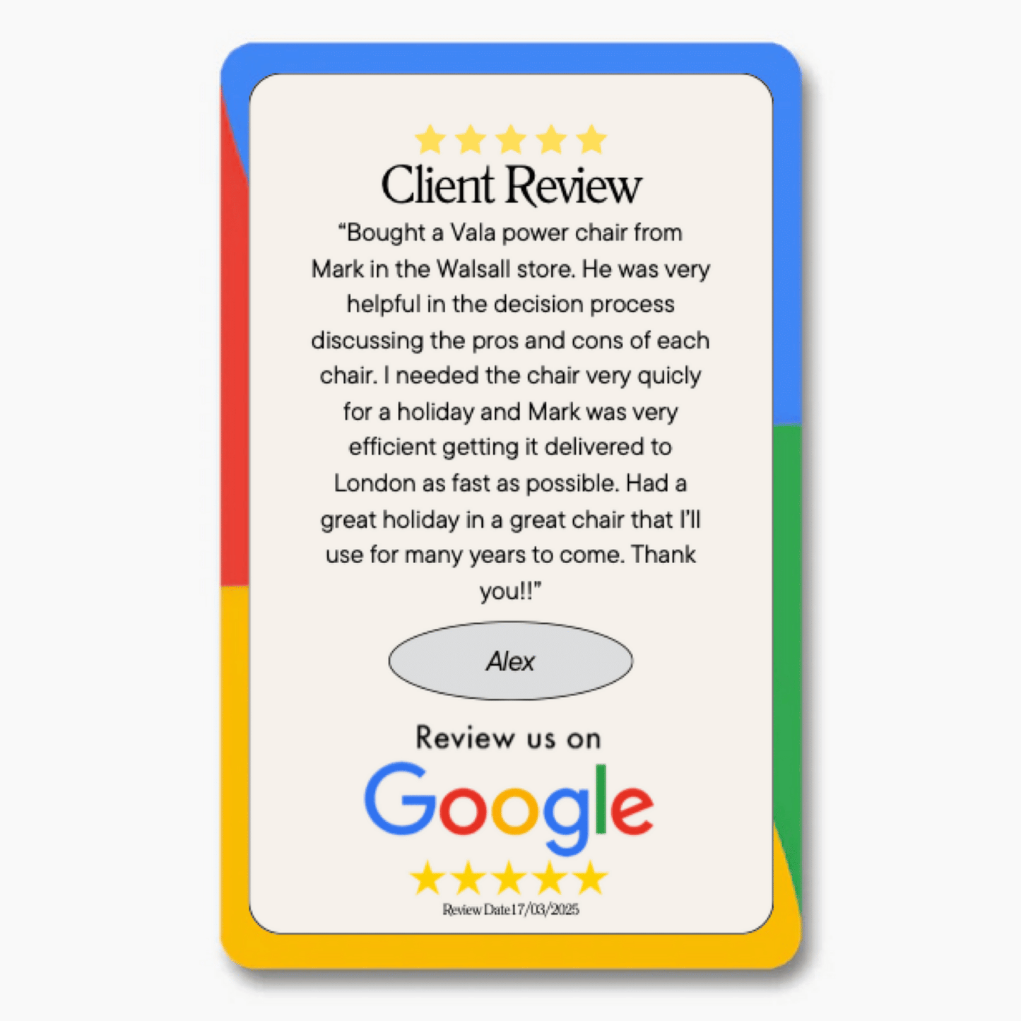 VALA Electric Folding Powerchair