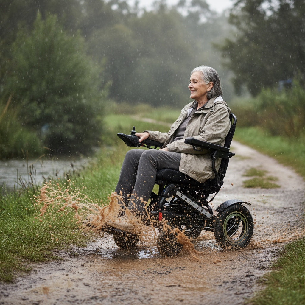 iM.4 Voyager Folding Electric Wheelchair