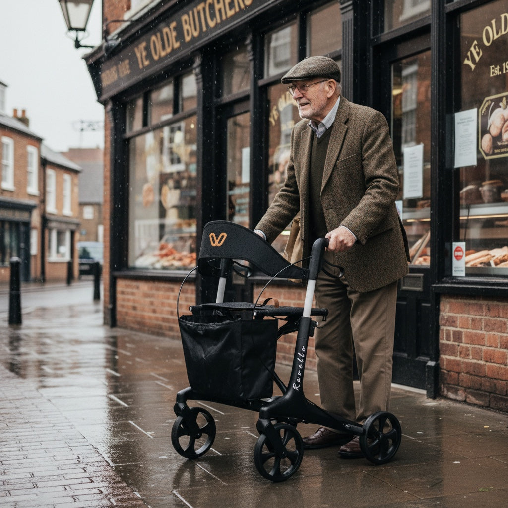 Ravello Carbon Fibre Rollator
