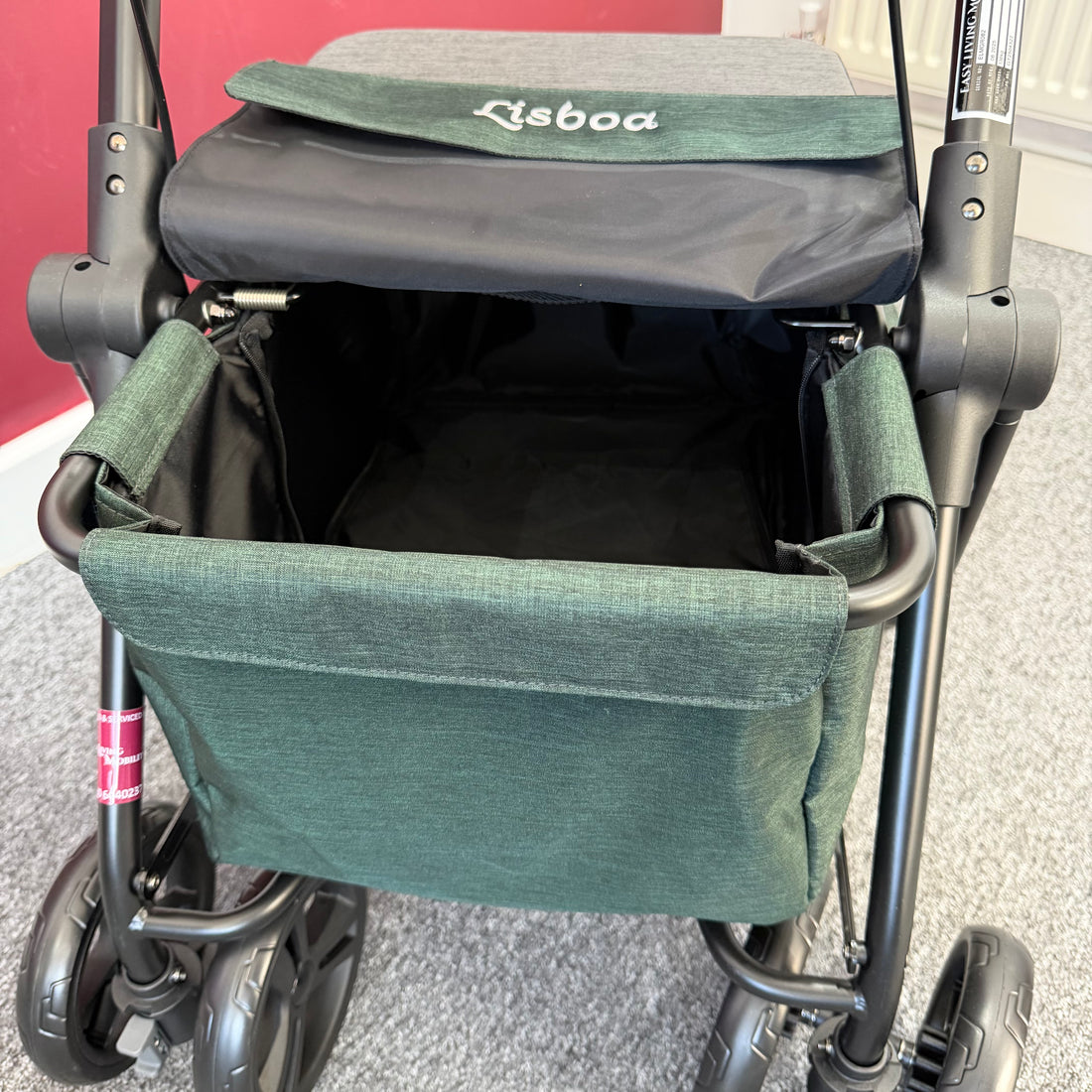 Carry Shopping and Essentials with Spacious Storage