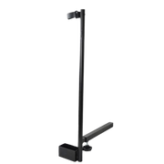 Scooter Crutch Stick Holder Black Metal