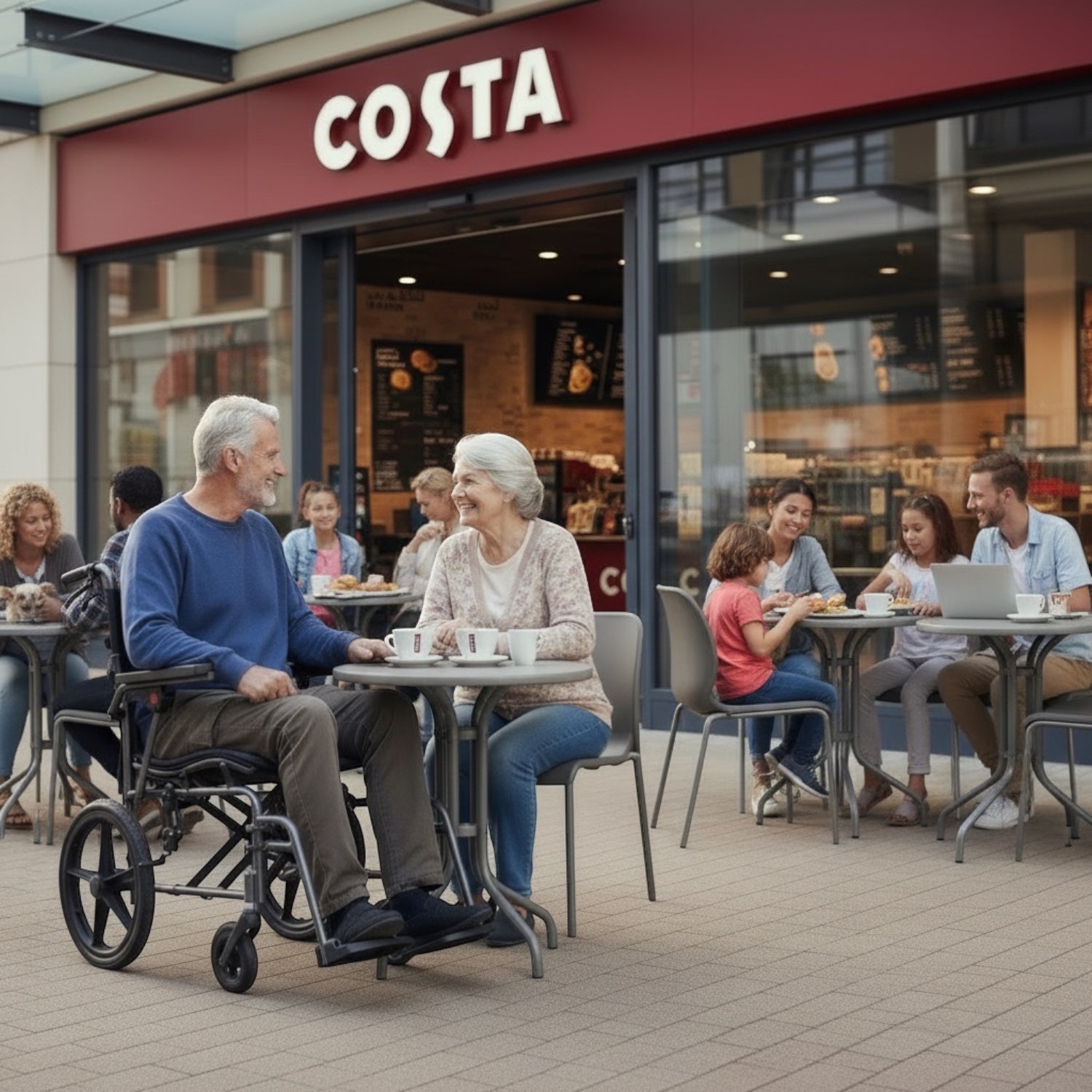 Axion Transit Wheelchair