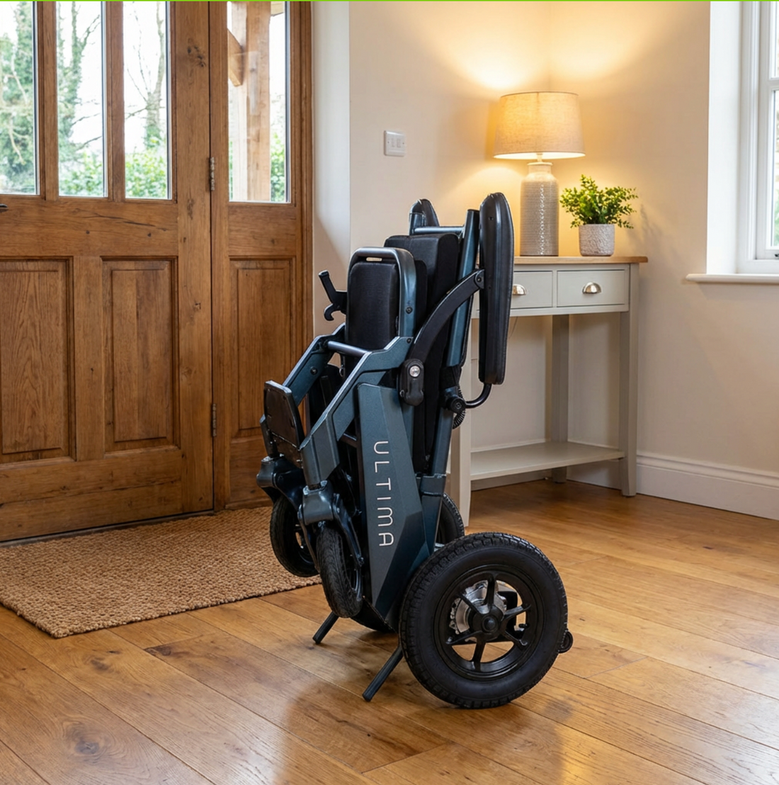 Stands Securely for Easier Storage and Handling