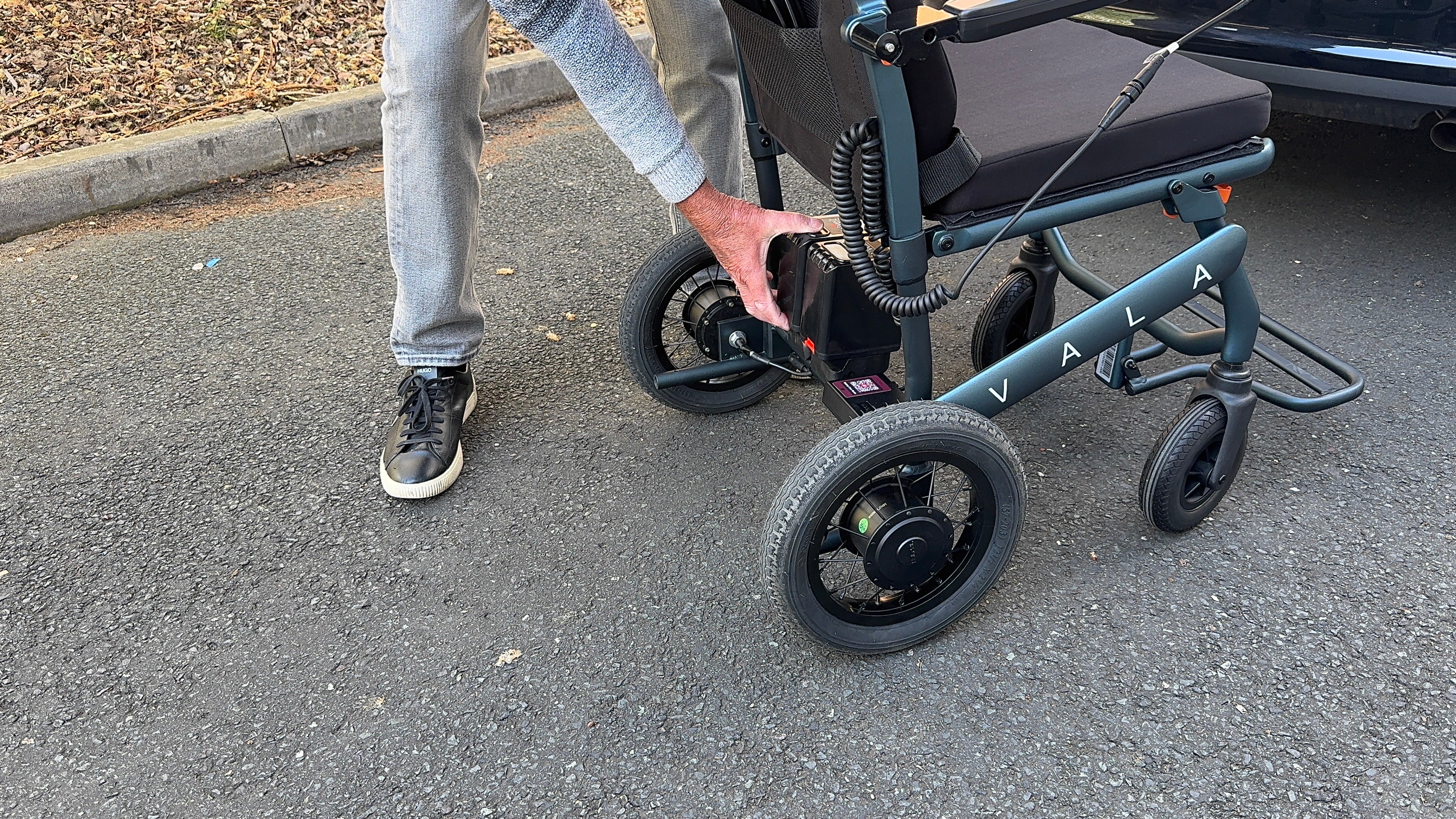 Vala Worlds Lightest Folding Electric Wheelchair