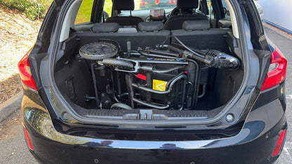 iCarbon Style Folding Electric Wheelchair