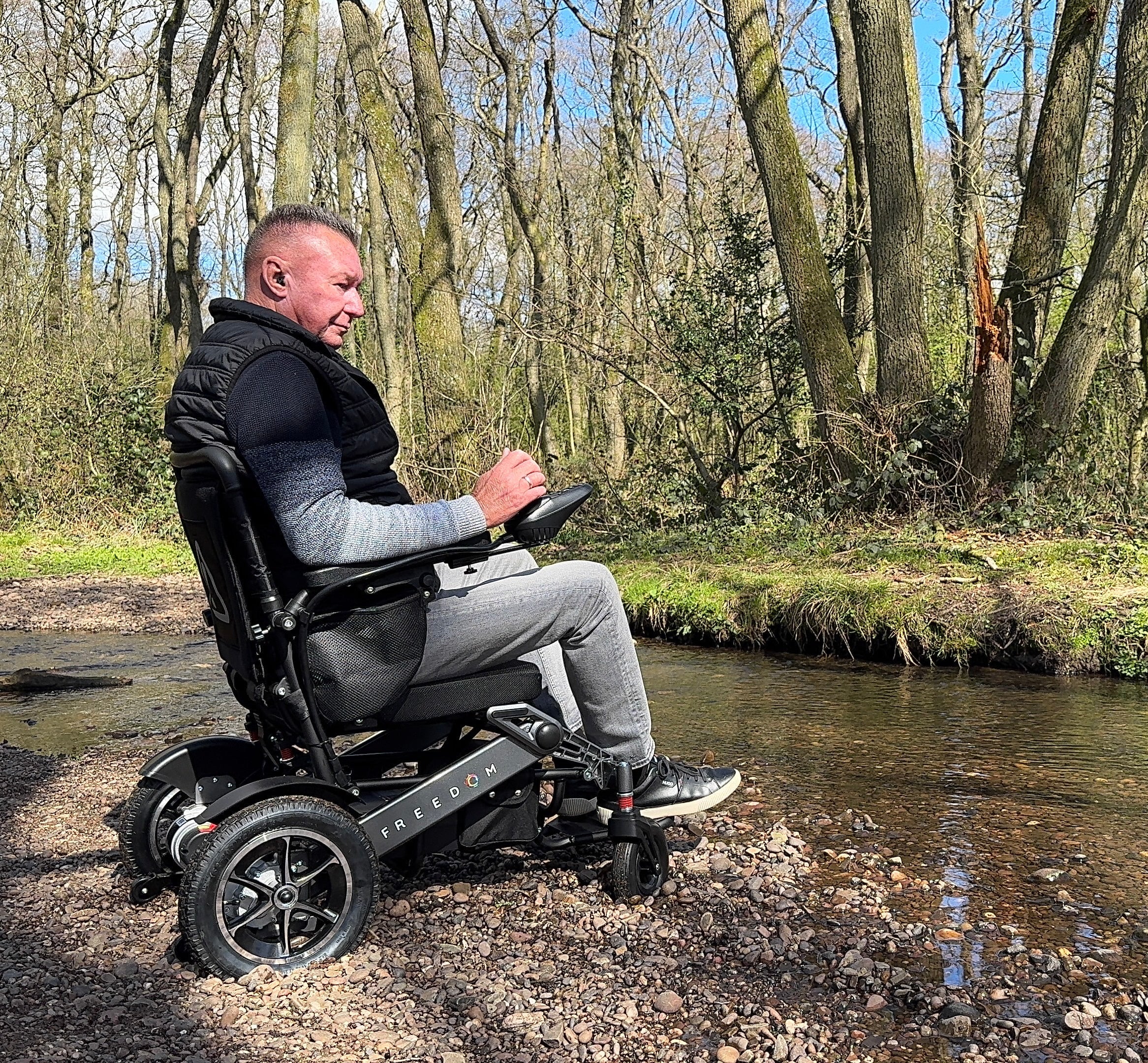Essential Freedom Folding Electric Wheelchair