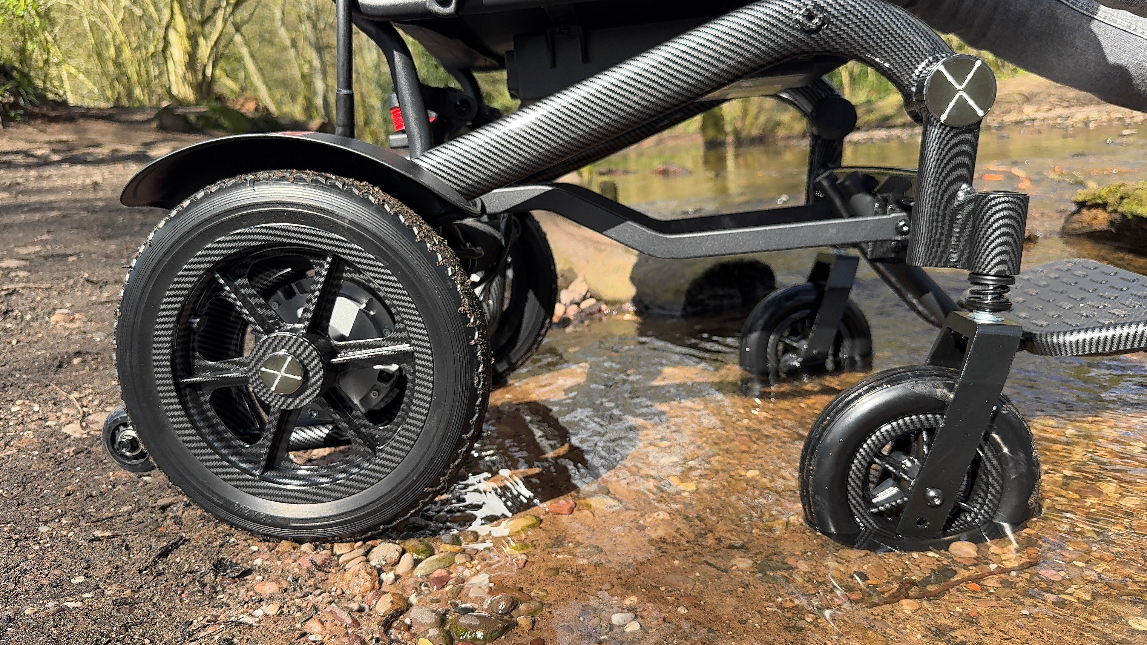 iCarbon X Folding Electric Wheelchair