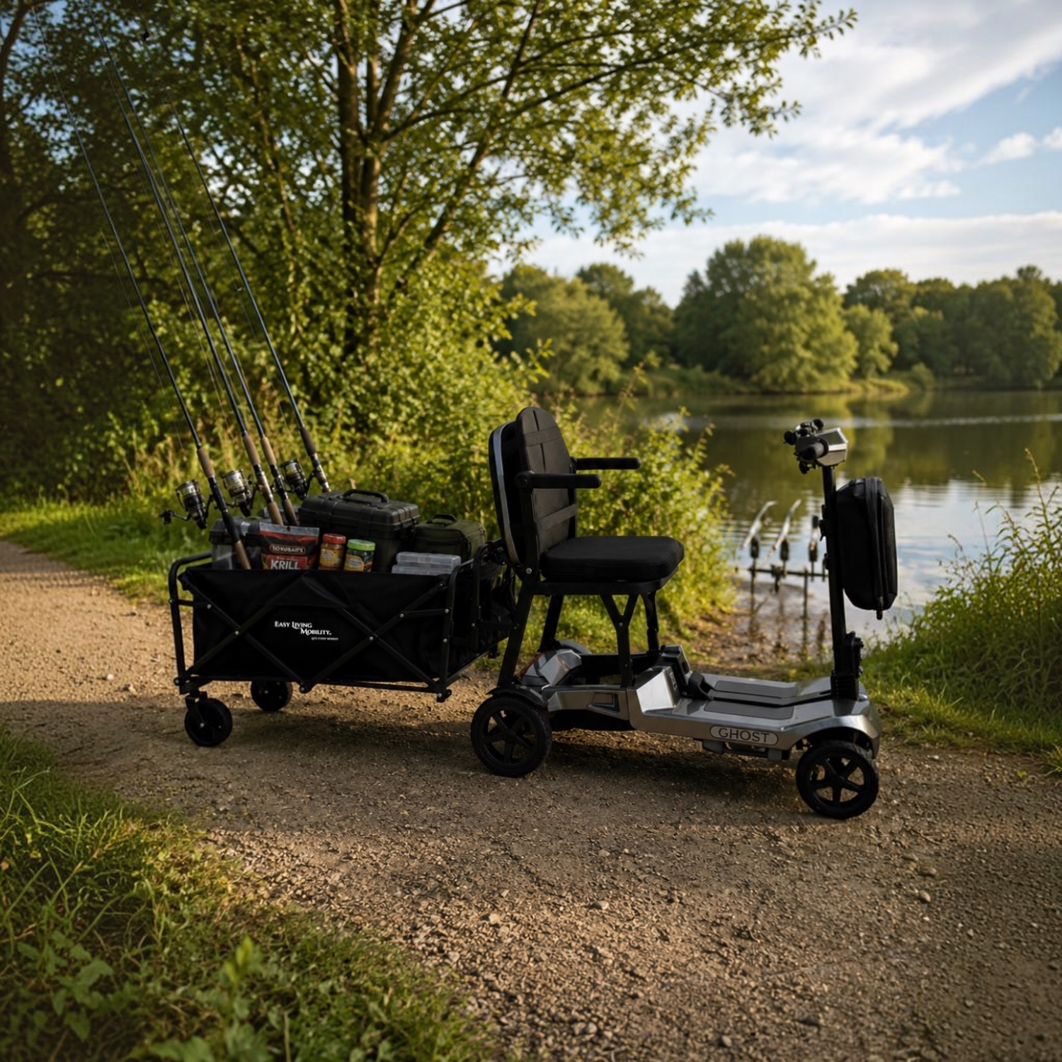 iCarbon Ghost Folding Mobility Scooter