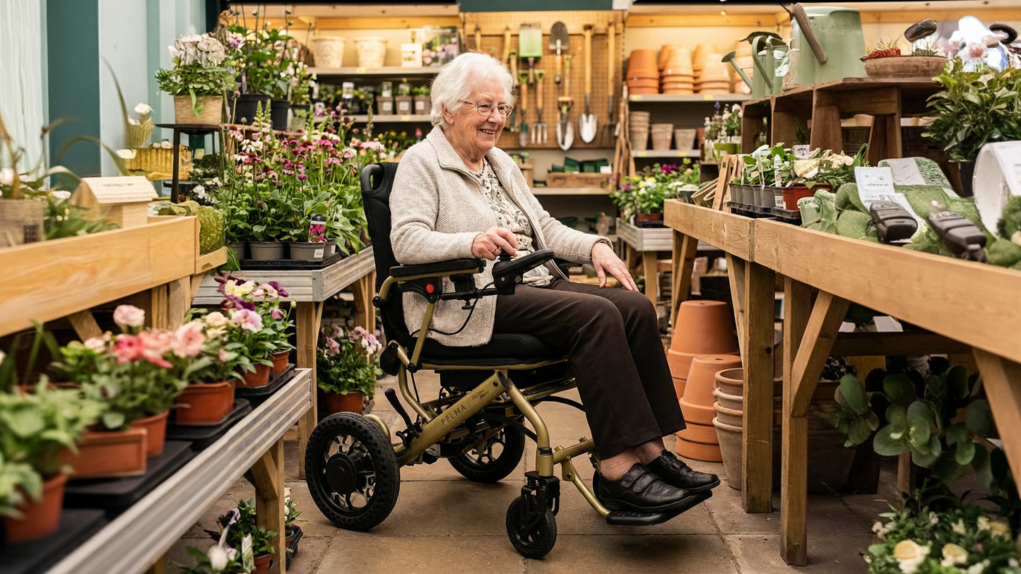 Pelma Folding Electric Wheelchair