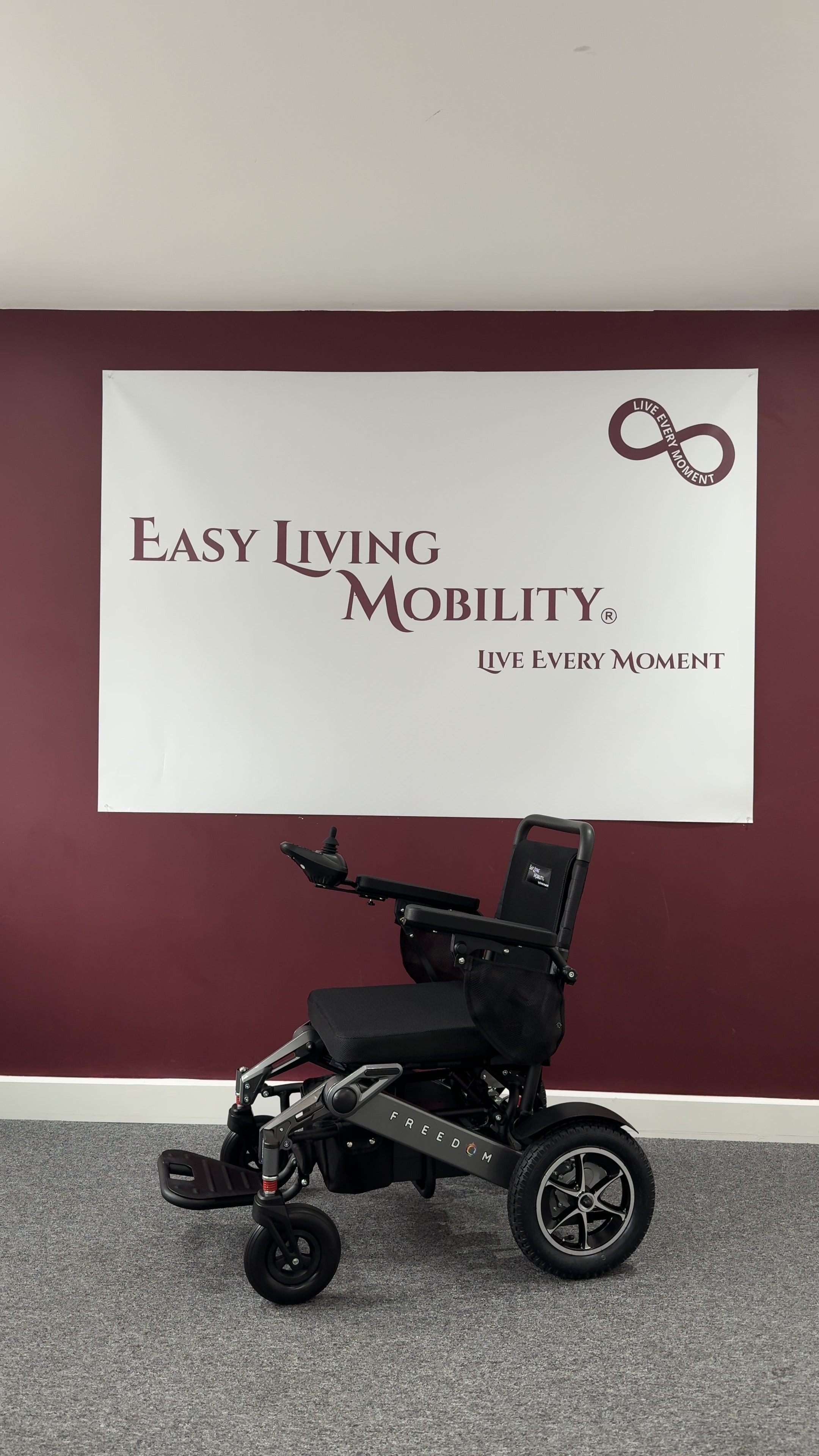 Load video: Essential Freedom Folding Electric Wheelchair