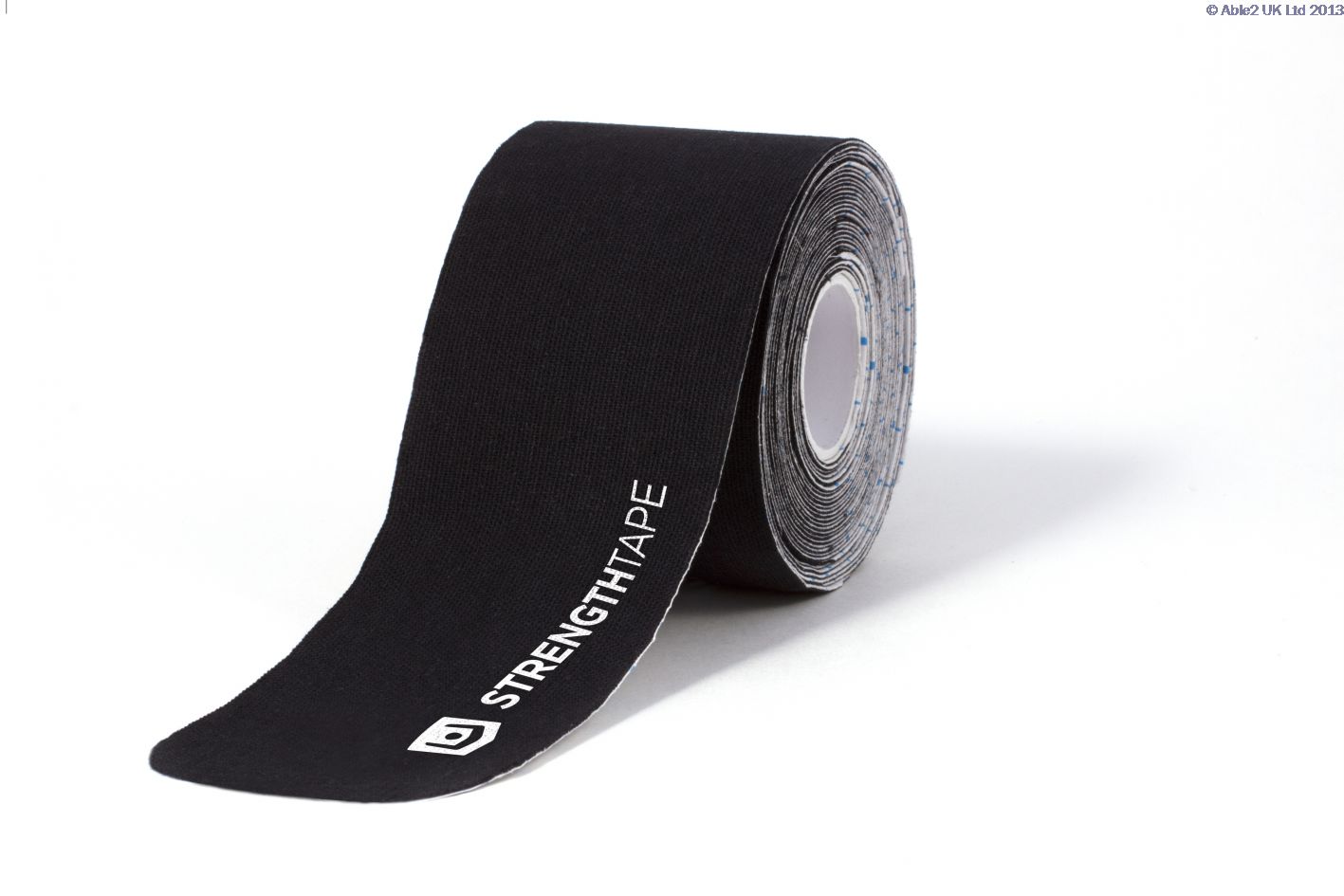 StrengthTape - 5m Roll Precut - Black