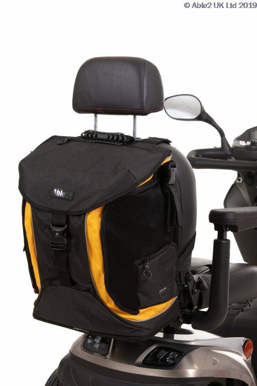 Torba Go Premium Scooter and Wheelchair Bag - Black / Gold