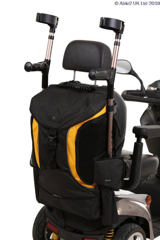 Torba Go Premium Scooter and Wheelchair Bag - Black / Gold