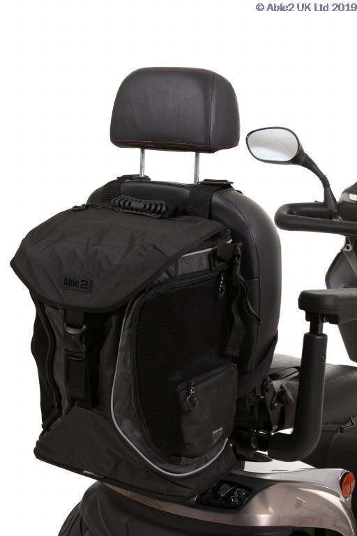 Torba Go Premium Scooter and Wheelchair Bag - Black / Grey