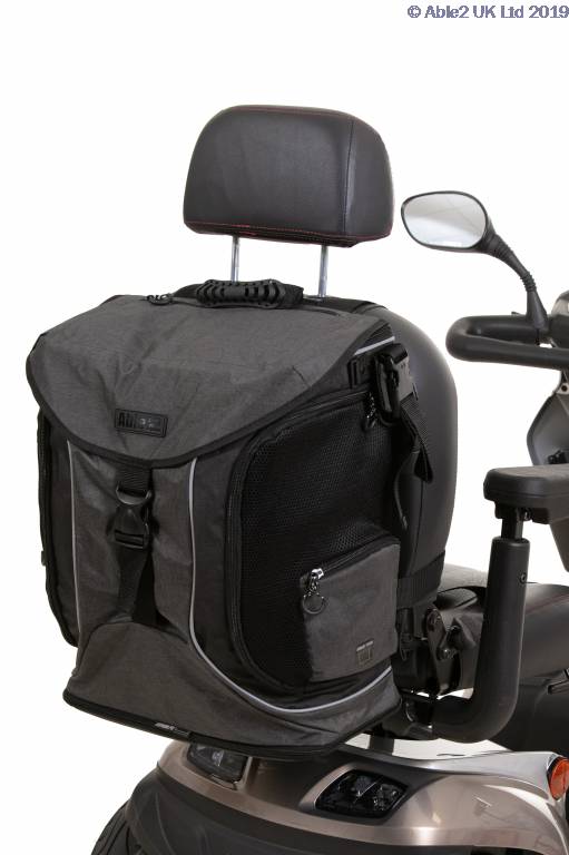 Torba Go Premium Scooter and Wheelchair Bag - Grey / Black