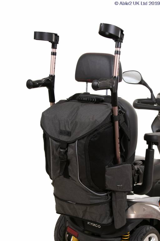 Torba Go Premium Scooter and Wheelchair Bag - Grey / Black