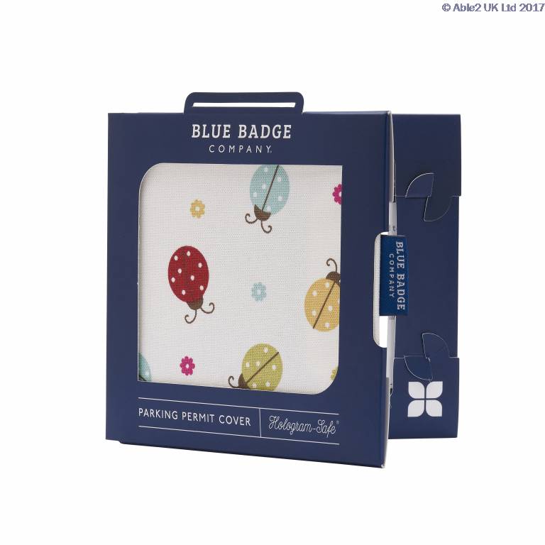 Blue Badge Permit Cover Ladybird