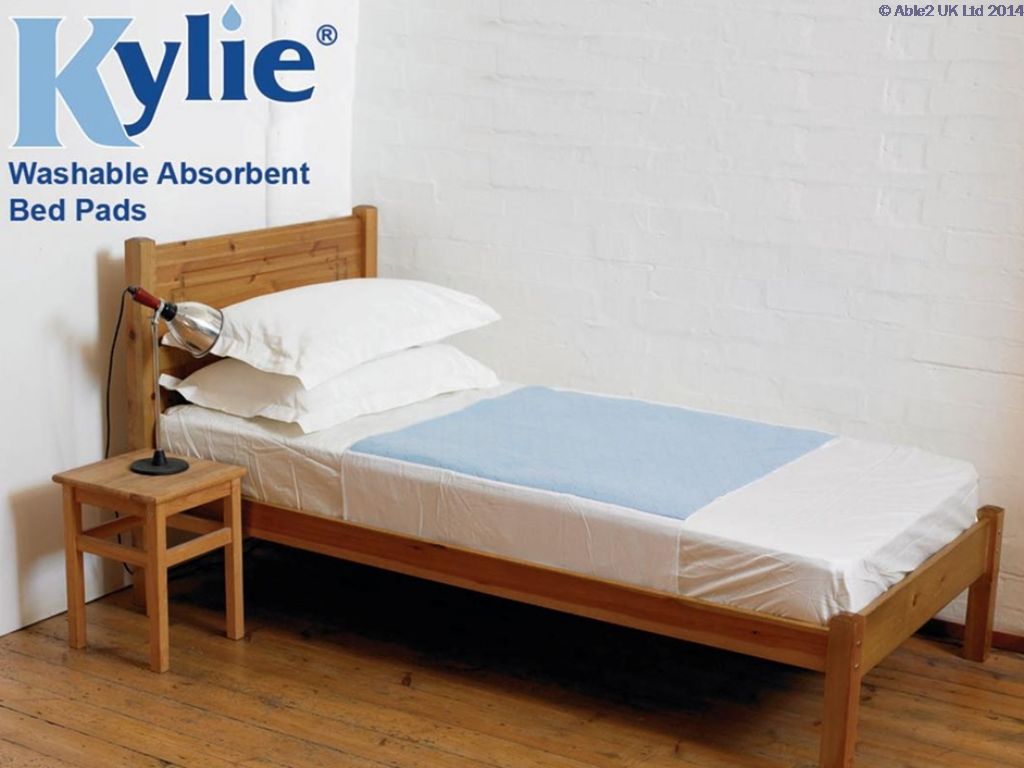Kylie Bed Pad - 91 x 91cm - Blue