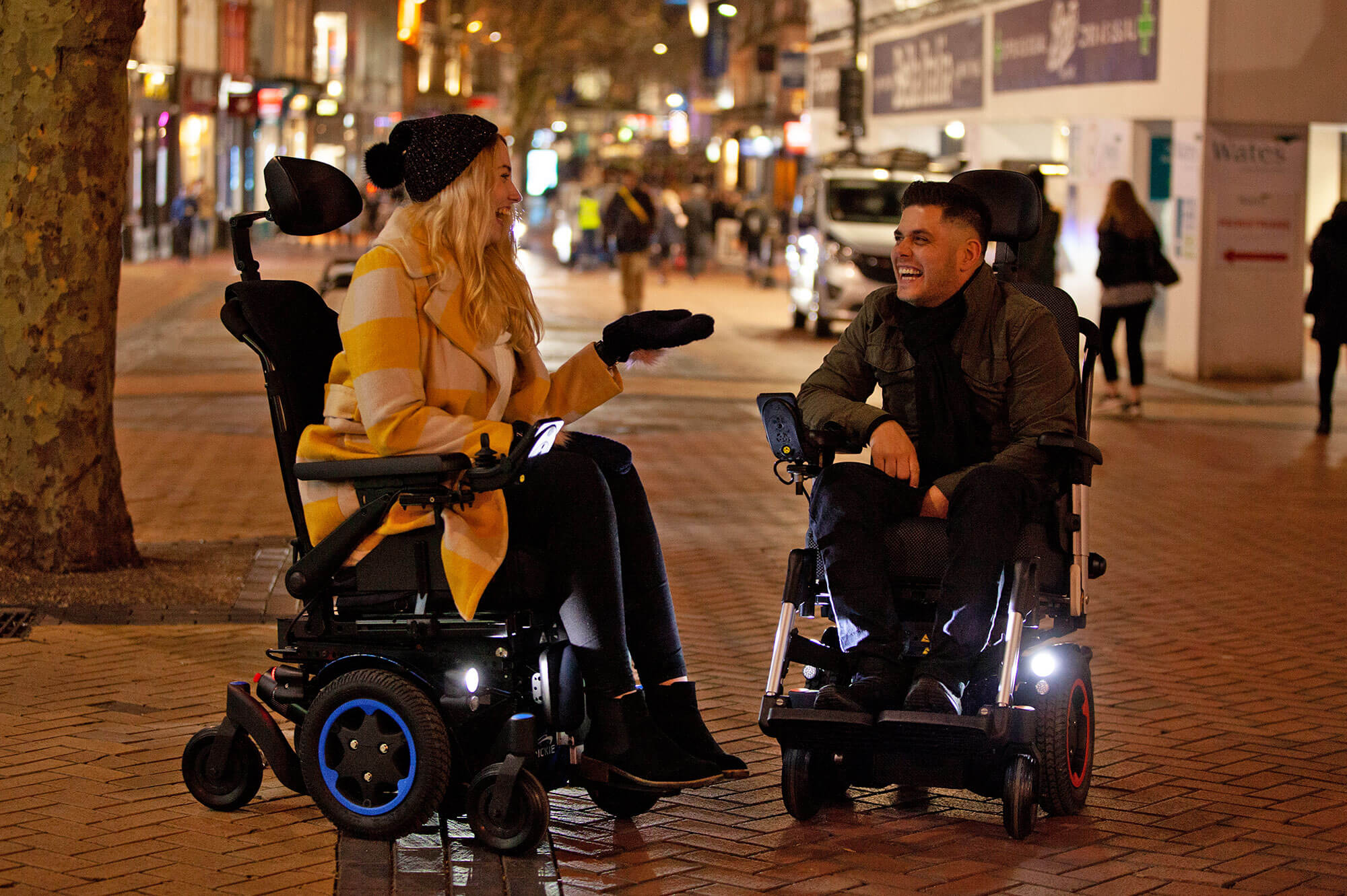 Quickie Salsa M Mini Q300 Power Chair Wheelchair Mid-Wheel Sunrise Medical