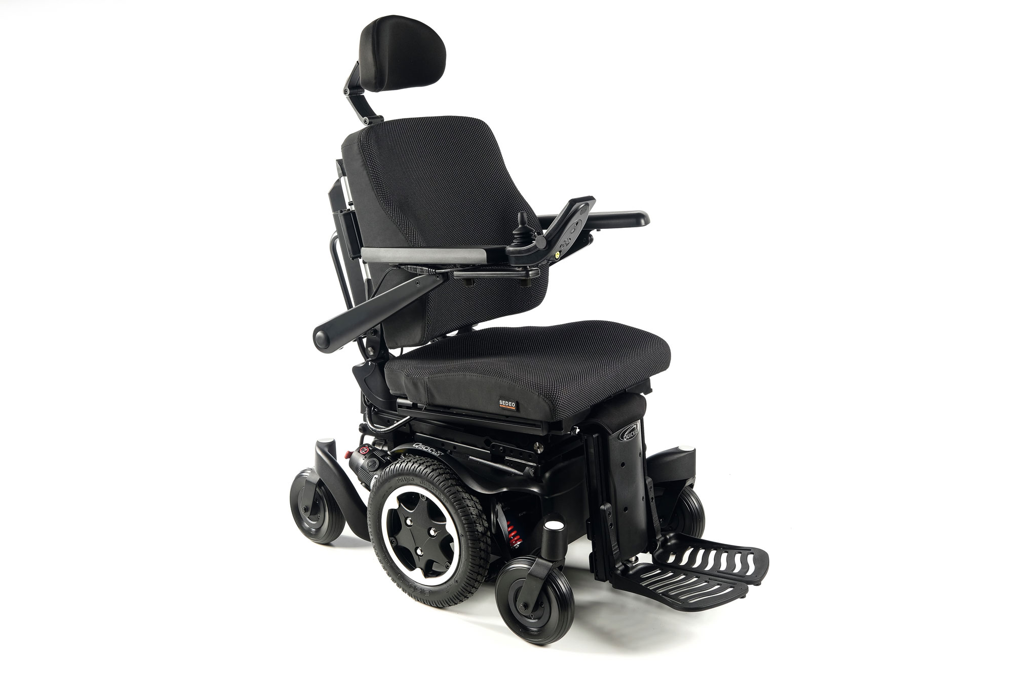 Quickie Salsa Q500M SEDEO PRO Power Chair Wheelchair Mid-Wheel Sunrise Medical