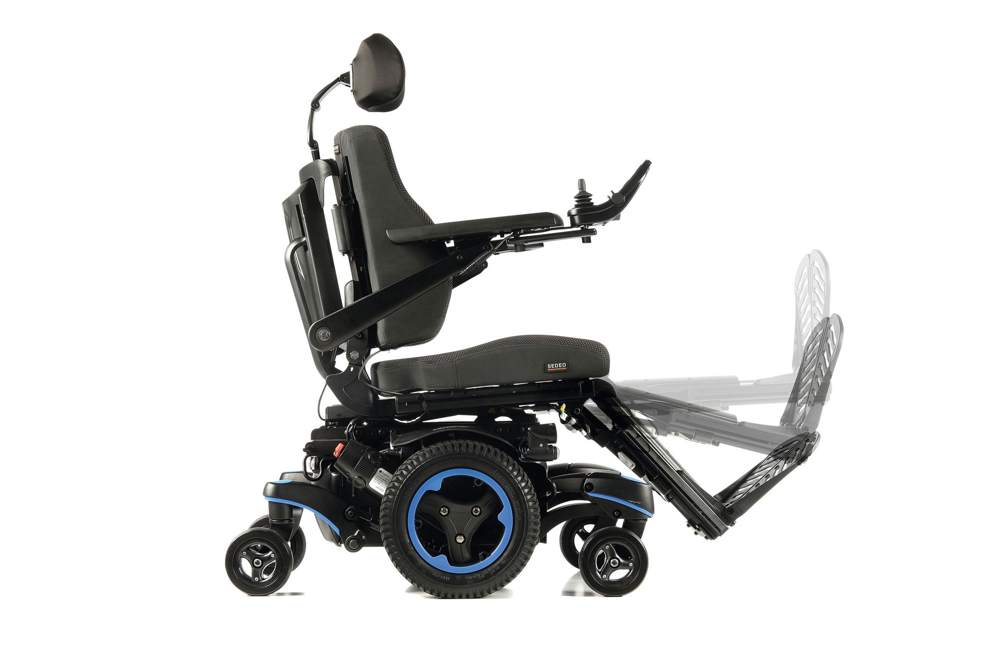 Quickie Jive Q700M SEDEO PRO Power Chair Wheelchair Mid-Wheel Sunrise Medical