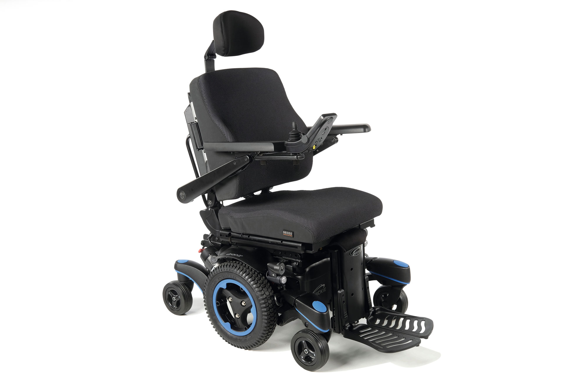 Quickie Jive Q700M SEDEO PRO Power Chair Wheelchair Mid-Wheel Sunrise Medical