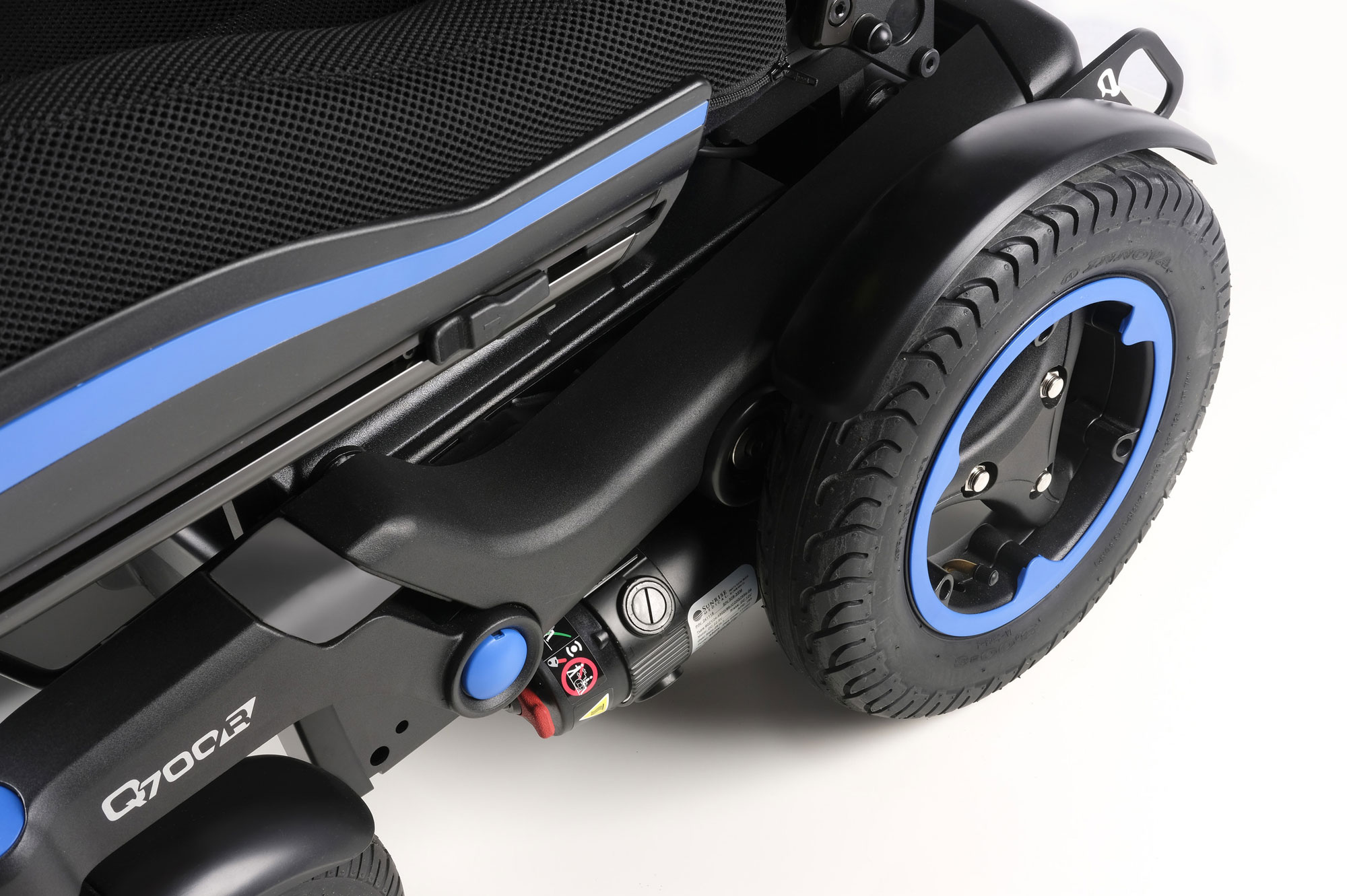 Quickie Q700 R SEDEO ERGO Rear-Wheel Powered Wheelchair