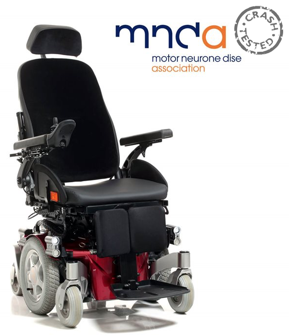 Quickie Salsa MND Neurochair Mid-Wheel Powered Wheelchair