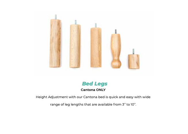 Cantona Leg Base With Two Adjustable Profiling Actions
