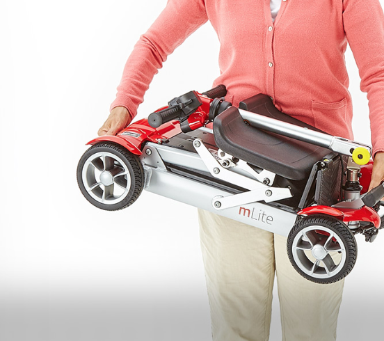 ultra lightweight folding mobility scooter