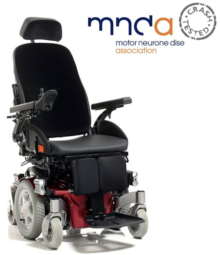 Quickie Salsa MND Neurochair Mid-Wheel Powered Wheelchair