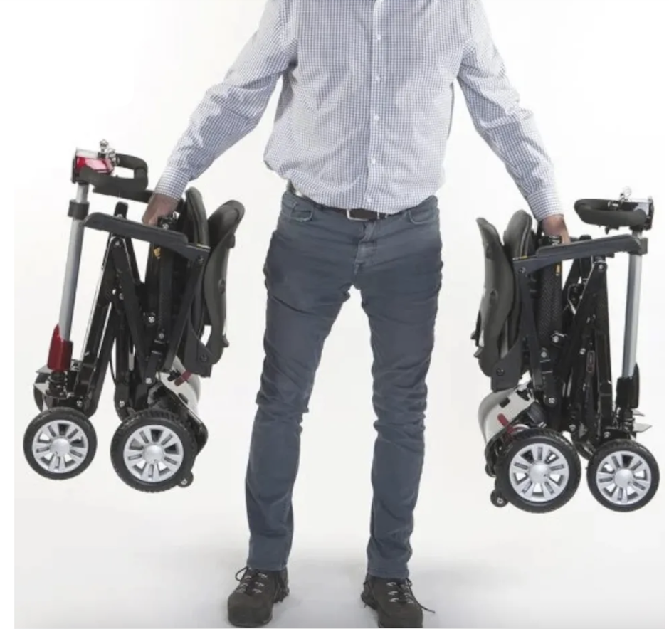 Carbon Fibre Lightweight Folding Mobility Scooter