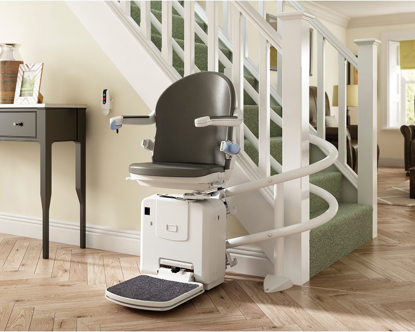 Reconditioned Curved Stairlift