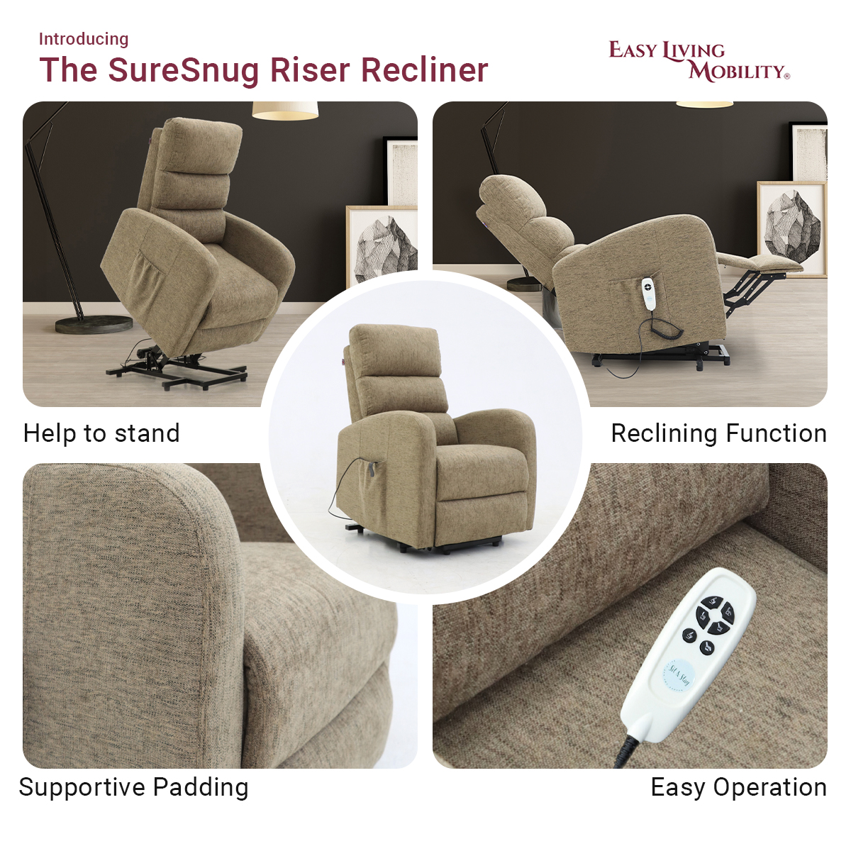 SureSnug Riser Recliner Dual Motor Chair