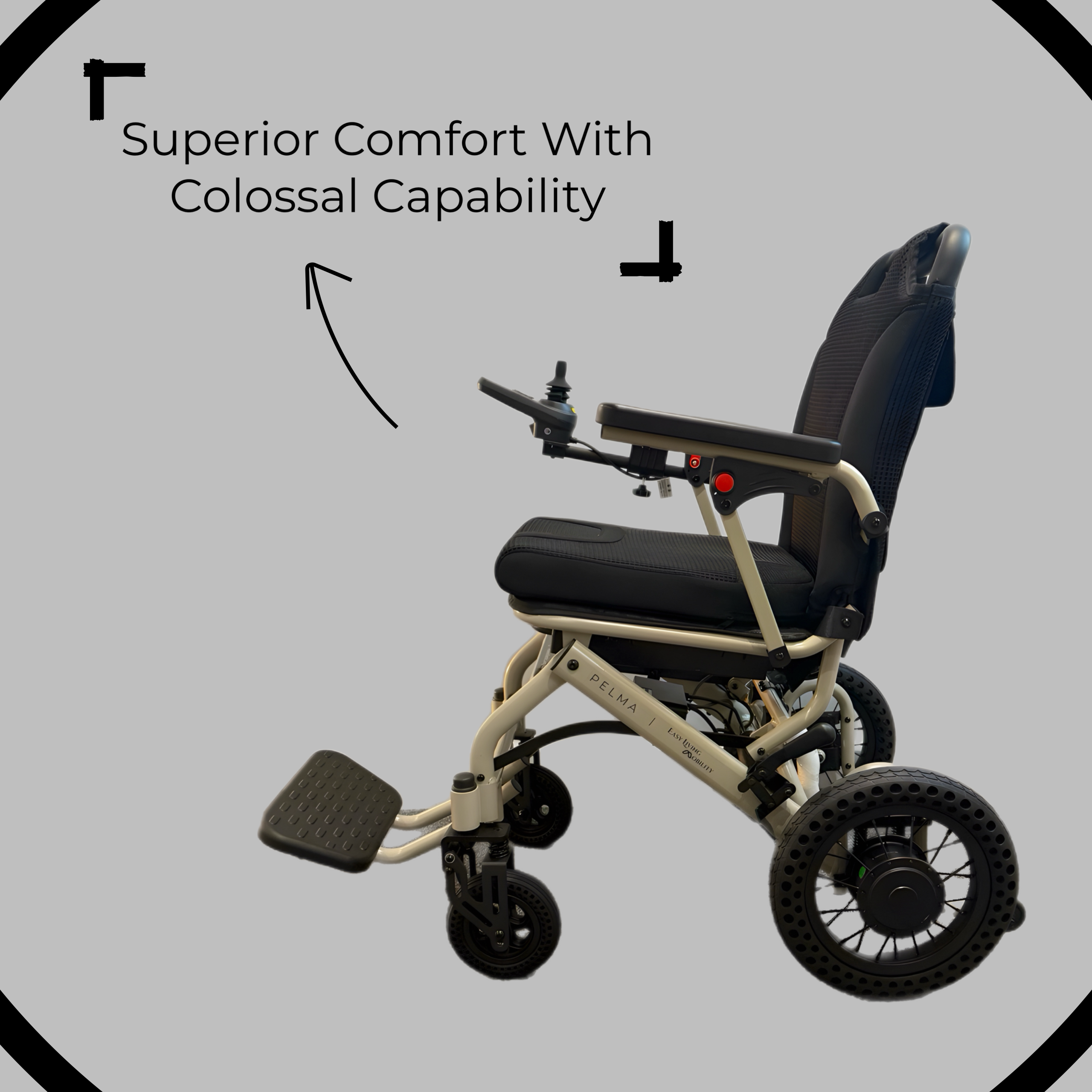 PELMA Elite Folding Electric Wheelchair