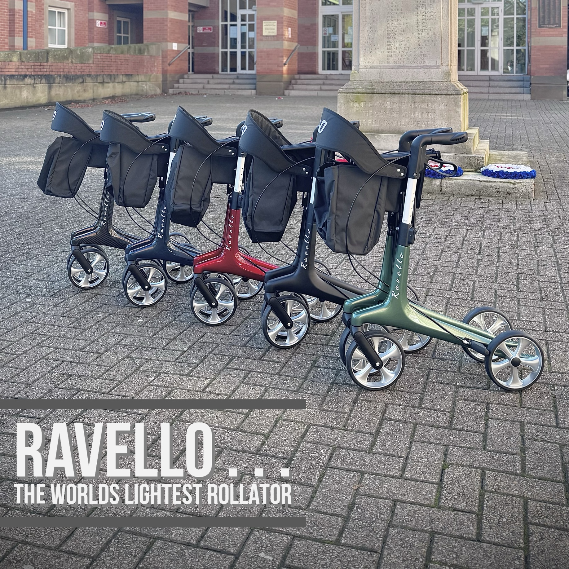 Ravello Carbon Fiber Rollator