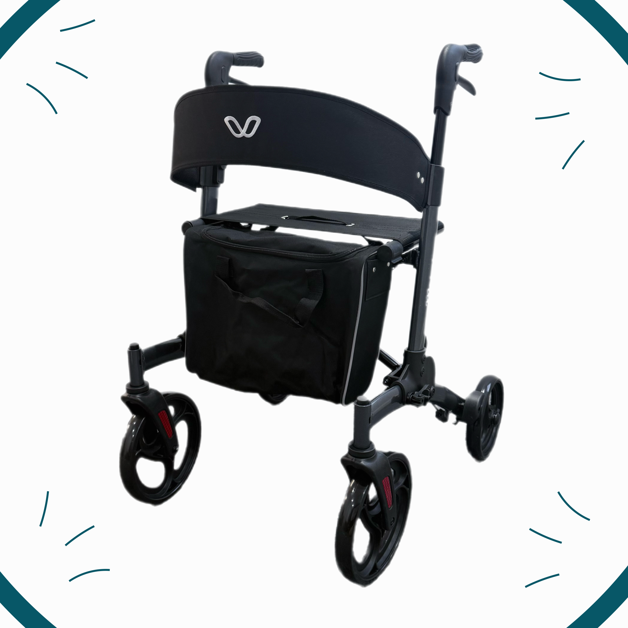 Maiori Fold Flat Rollator